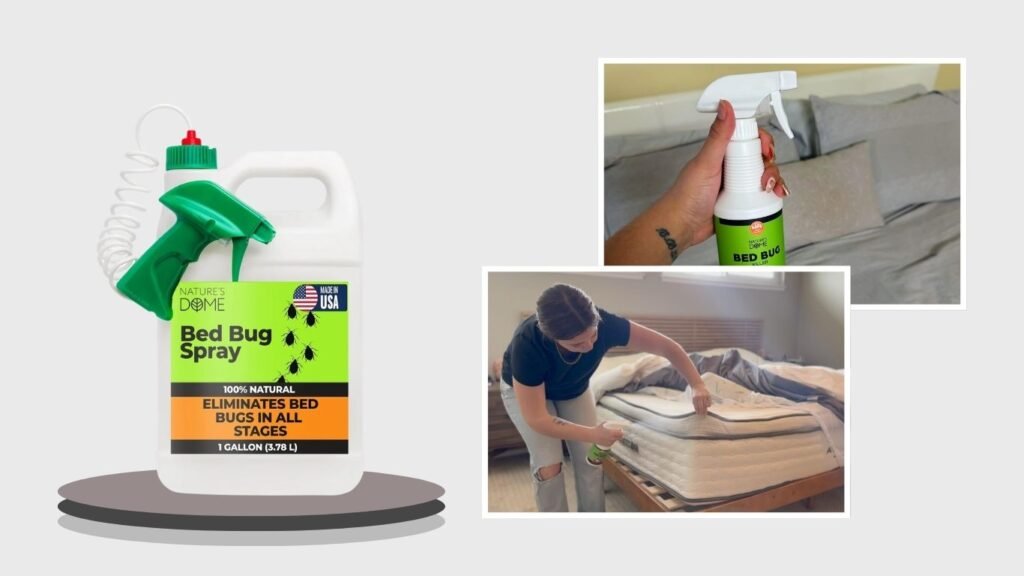 Nature’s Contact Bed Bug Spray – Mattress & Furniture Formula