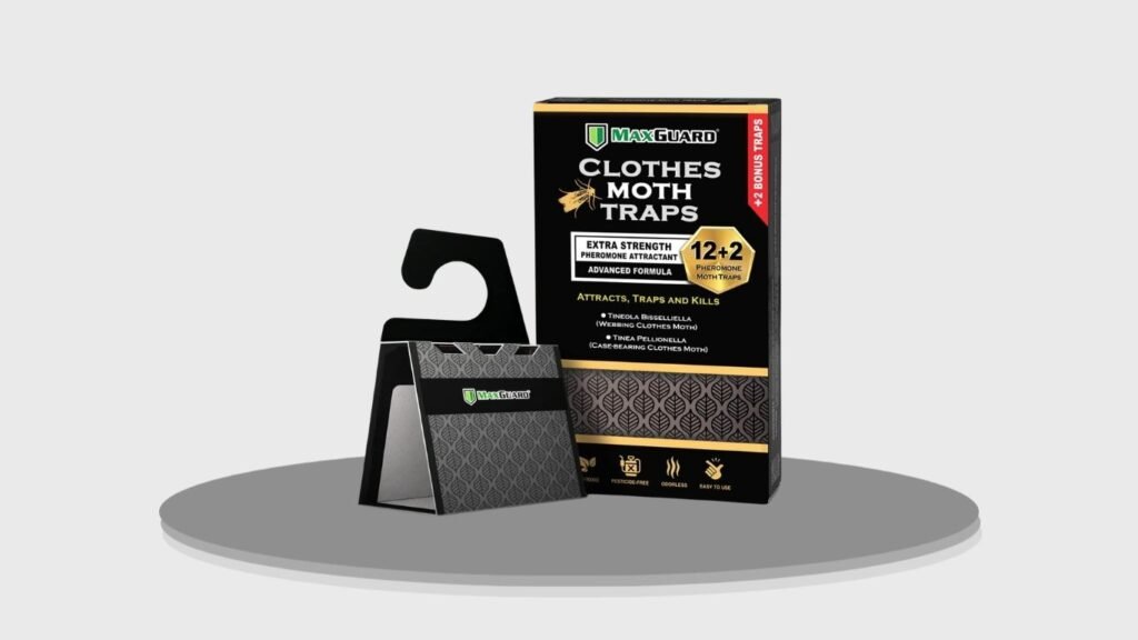 MaxGuard Clothes Moth Traps with Pheromones