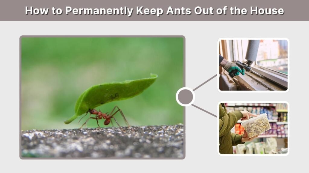 How to Permanently Keep Ants Out of the House