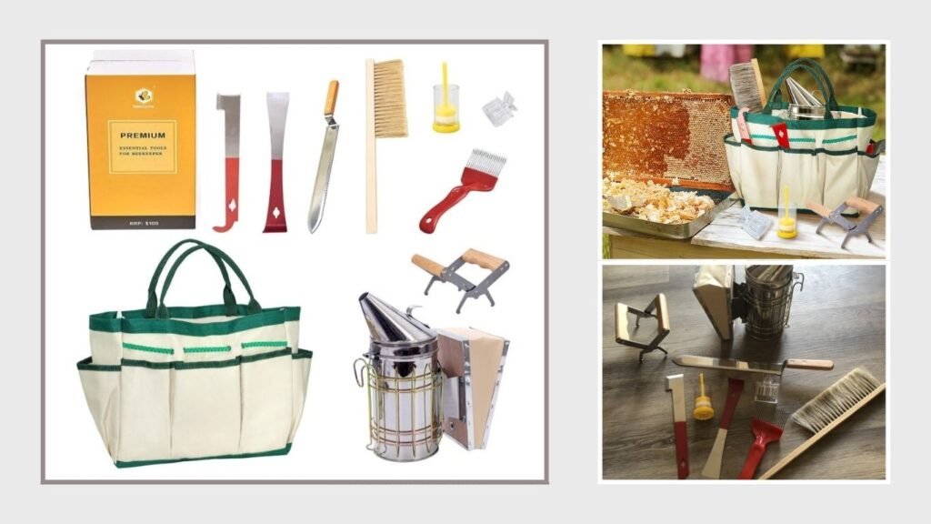 Beekeeping Supplies & Tools Kit for Beekeepers