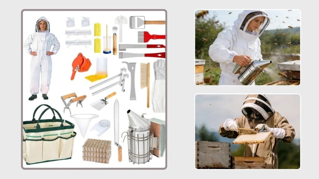 FoodManTakin 30-Piece Beekeeping Starter Kit