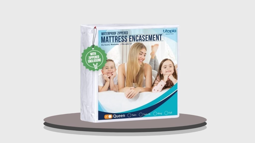 Utopia Bedding Zippered Mattress Encasement