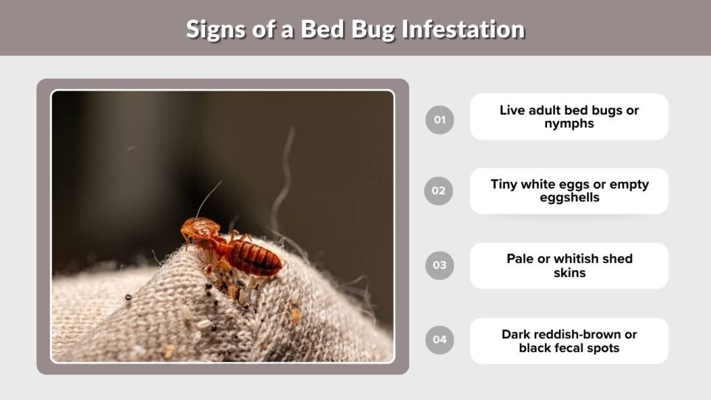 Signs of a Bed Bug Infestation