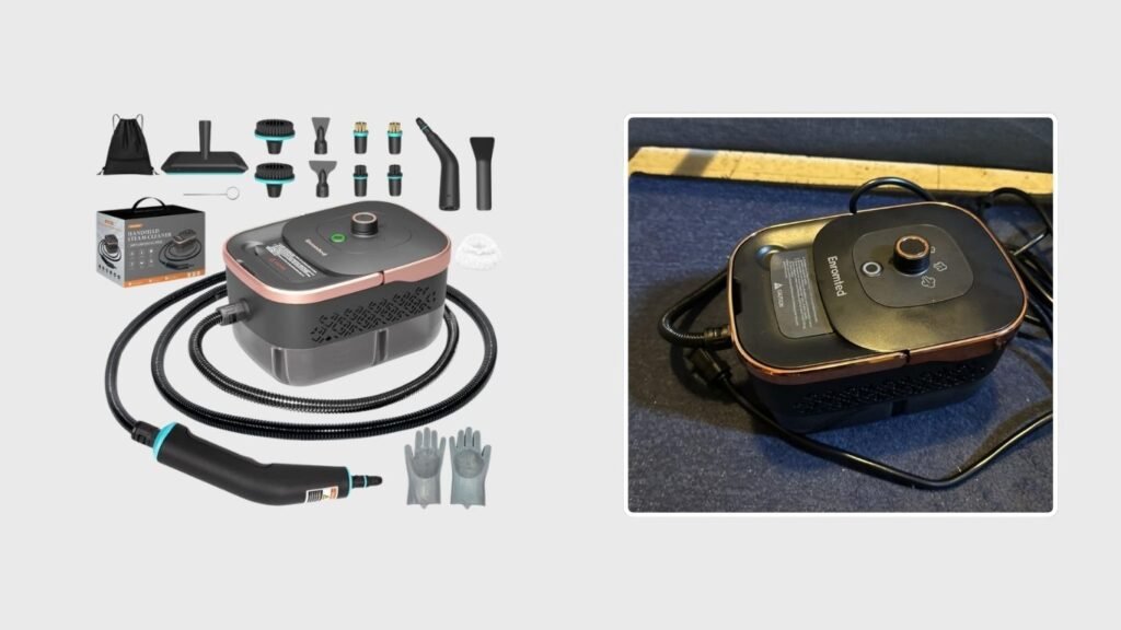 Portable Handheld Steam Cleaner with Cleaning Accessories