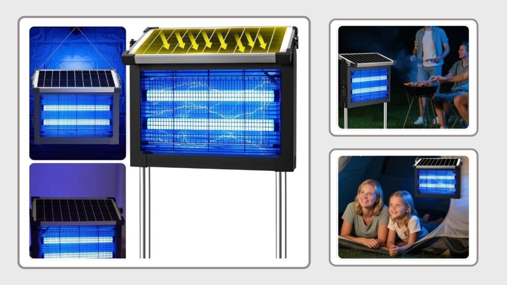 Zwiran Solar Rechargeable Bug Zapper