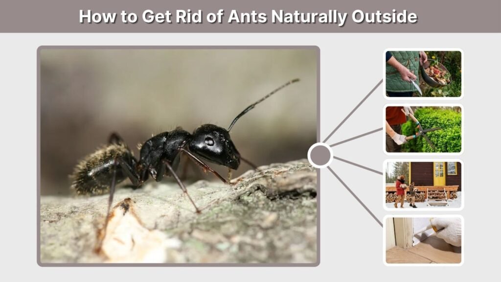 How to Get Rid of Ants Naturally Outside