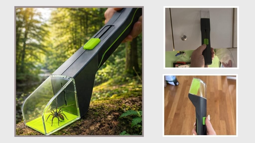 Contactless Spider Catcher & Observation Tool