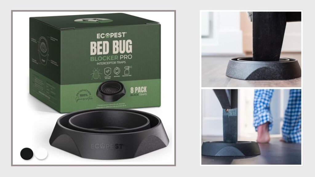 Bed Bug Interceptor Traps for Bed Legs