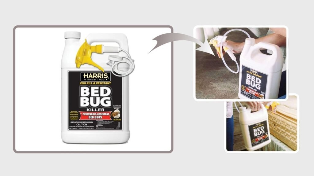 Bed Bug Killer Spray – Odorless, Non-Staining Formula