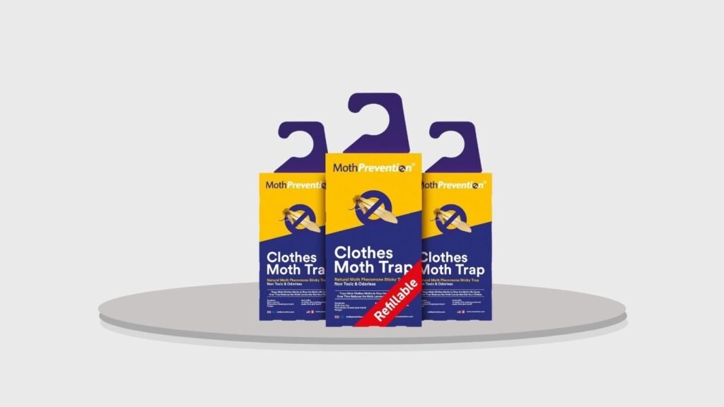 Clothes Moth Trap Replacement Sticky Strips