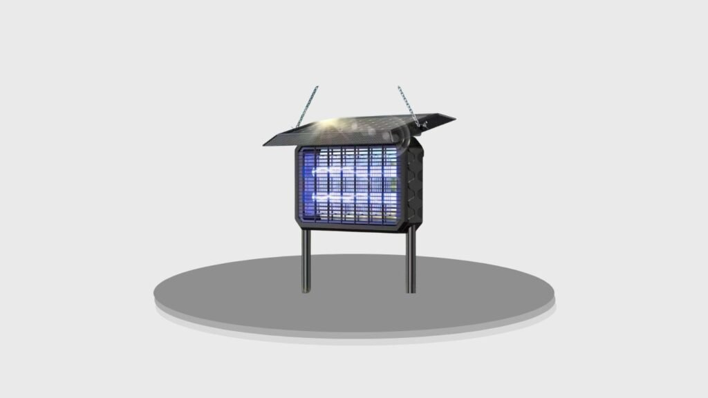 IYZ Solar Bug Zapper with 6000mAh Battery – Best for Long Runtime