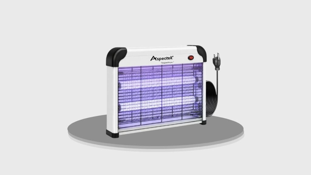 ASPECTEK Indoor Electric Bug Zapper with Replacement Bulbs
