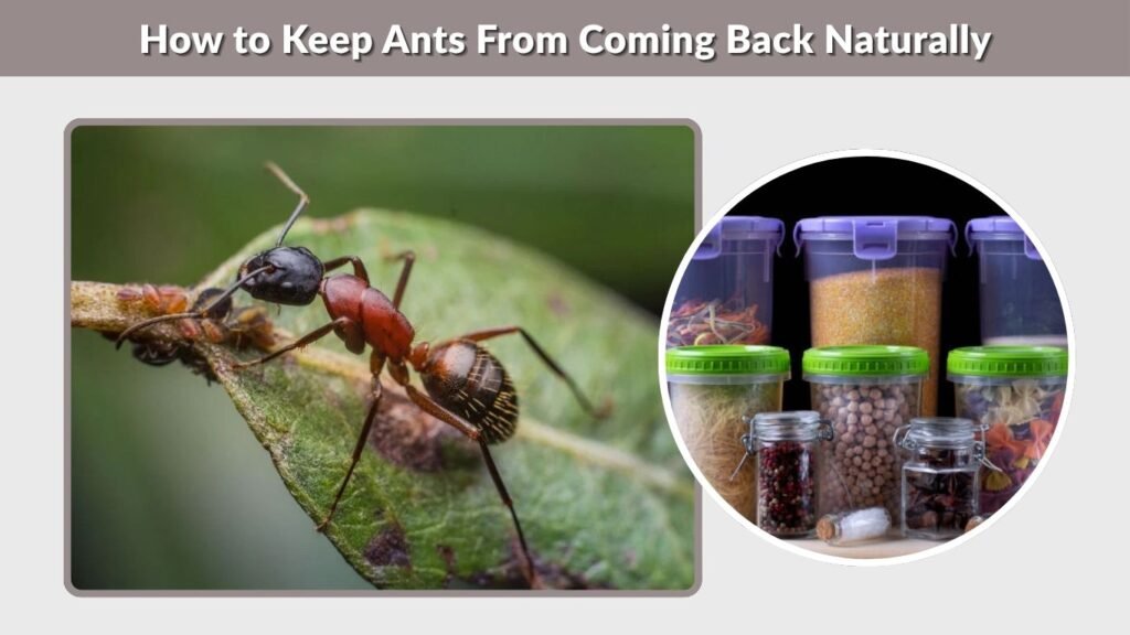 How to Keep Ants From Coming Back Naturally