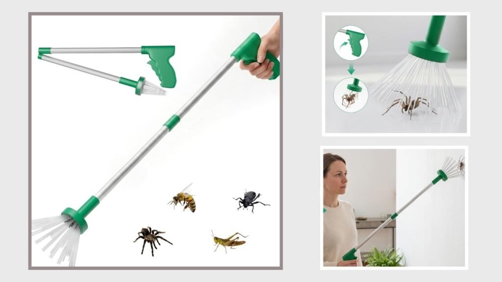 Spider Catcher with 65cm Extra Long Handle