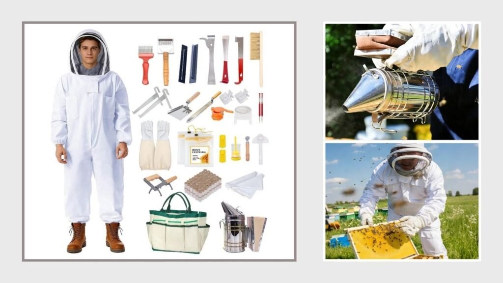 POLLIBEE Complete Beekeeping Supplies Kit