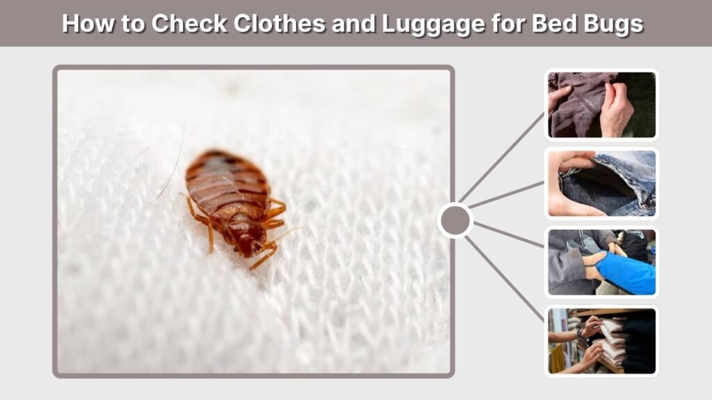 How to Check Clothes and Luggage for Bed Bugs