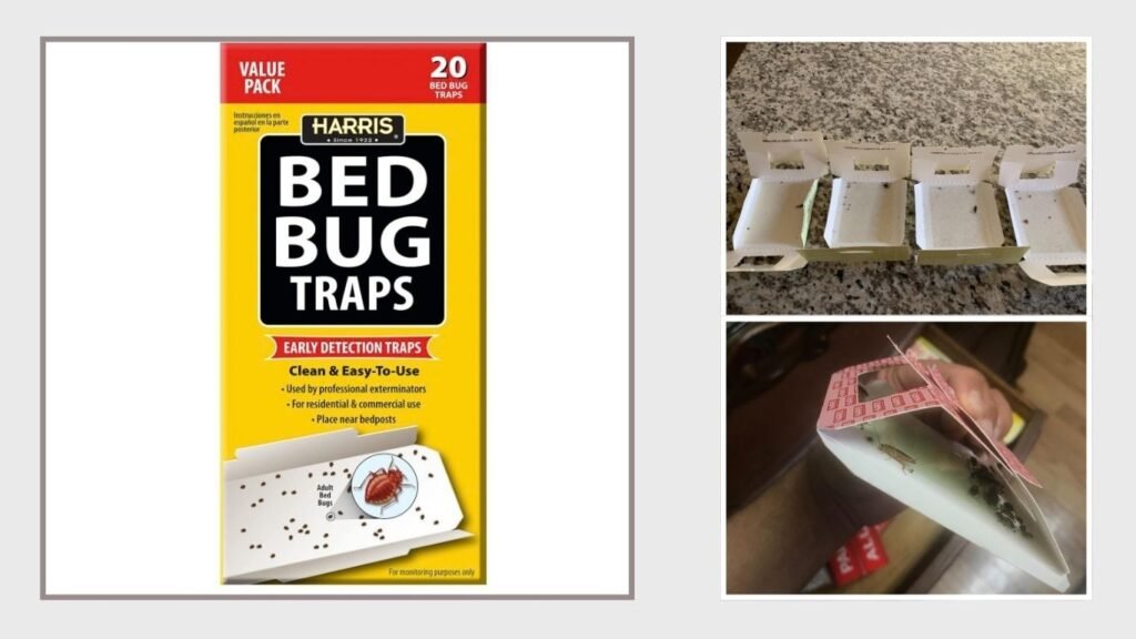 Harris Early Detection Bed Bug Traps – 20 Pack