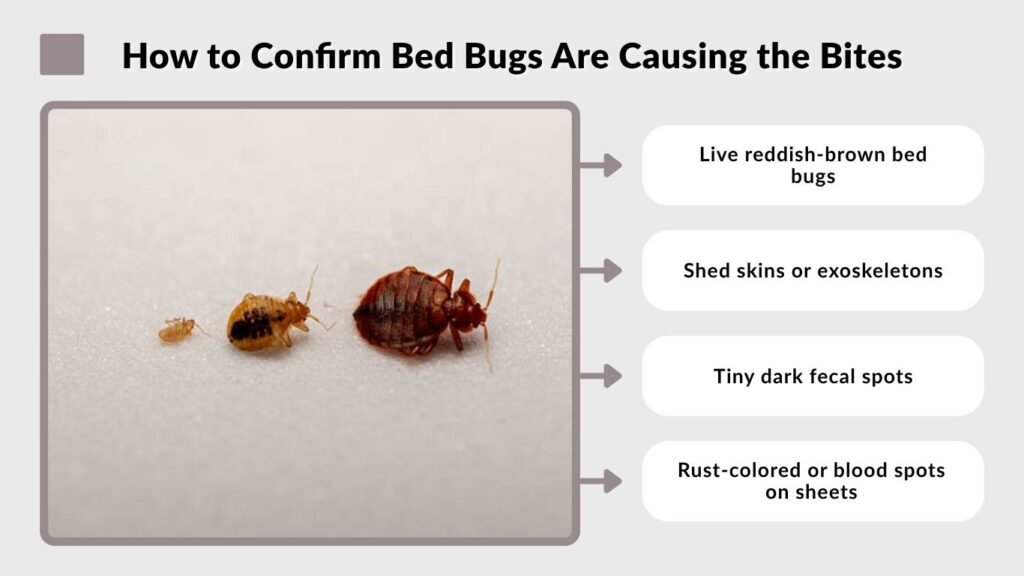 How to Confirm Bed Bugs Are Causing the Bites