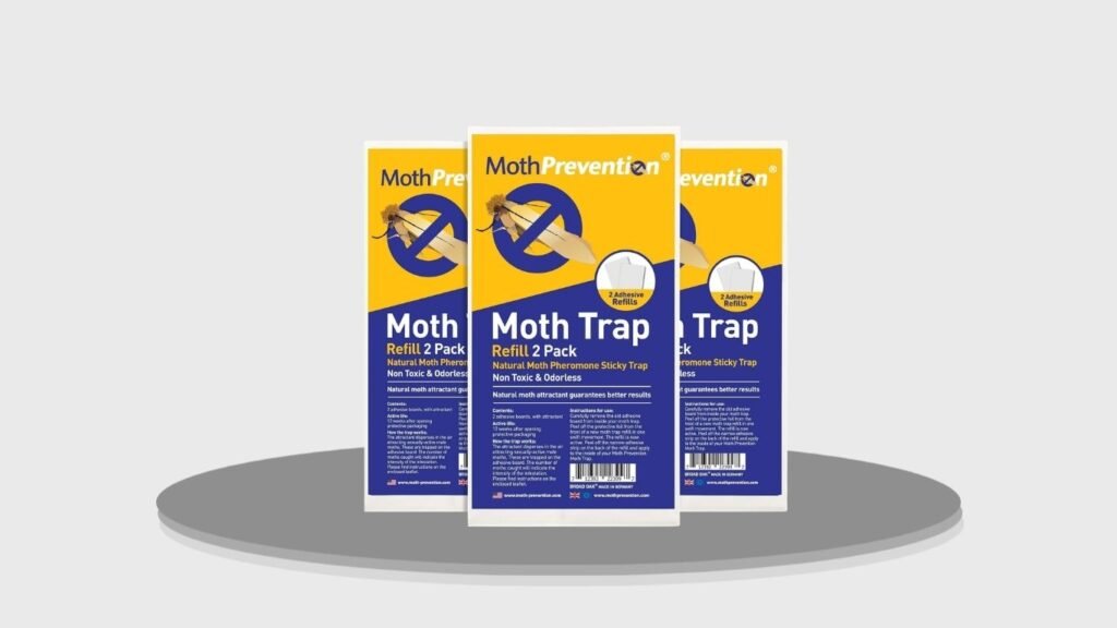  Clothes Moth Trap Replacement Strips