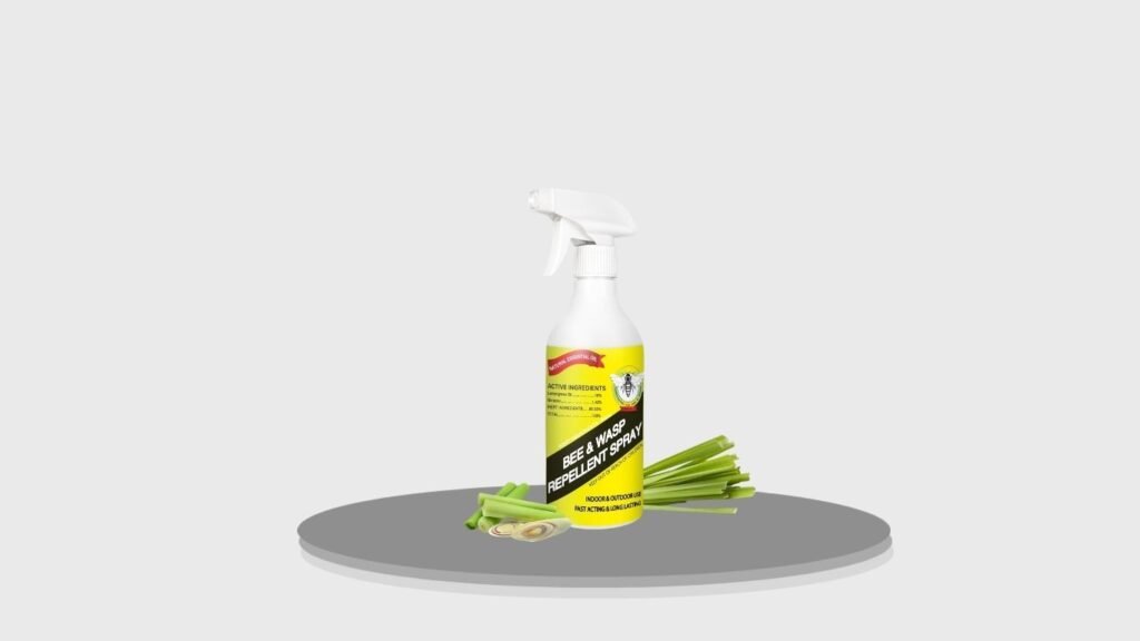 Natural Essential Oil Outdoor Bee Repellent Spray