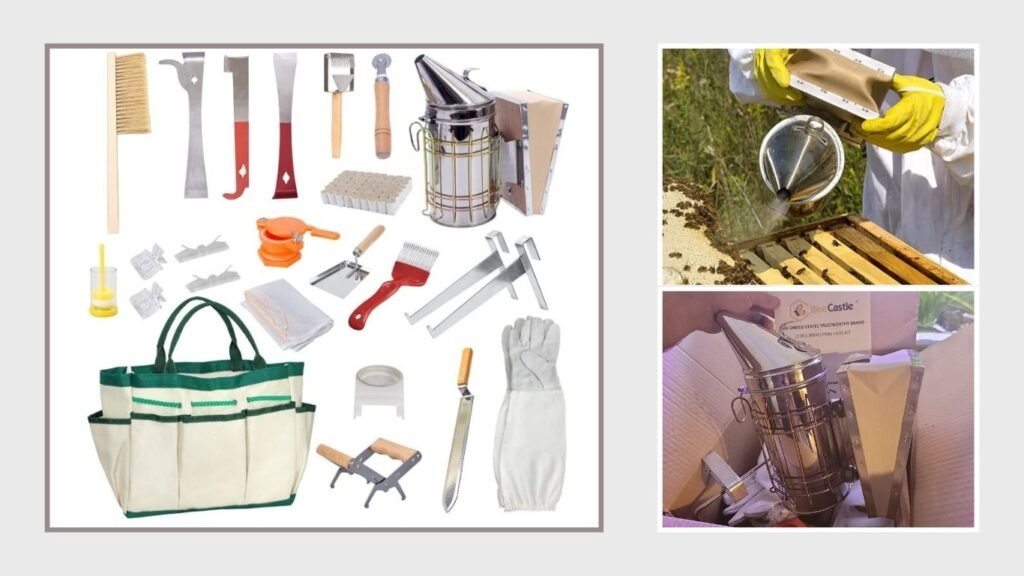 Beekeeping Supplies Kit for Beginners & Professional Beekeepers