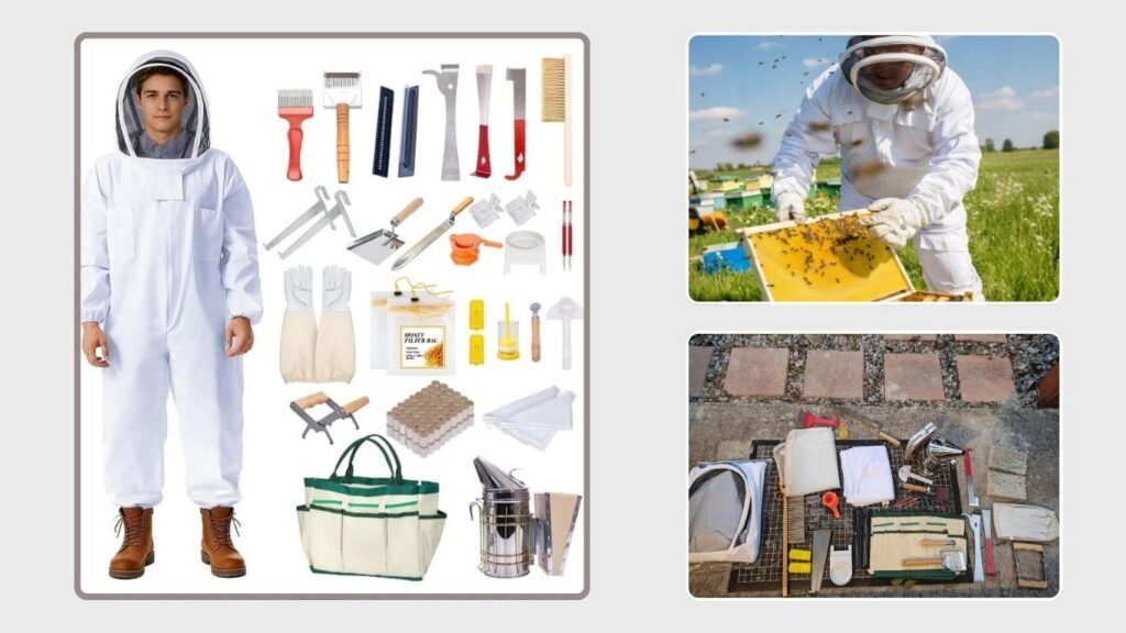 POLLIBEE Complete Beekeeping Supplies Kit