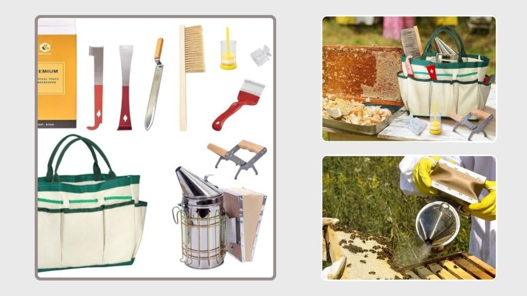  BeeCastle 9-Piece Beekeeping Tool Kit