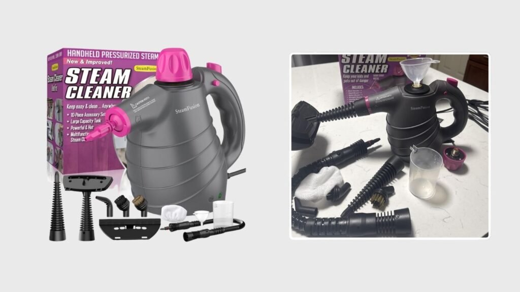 Pressurized Multi-Purpose Steam Cleaner with Accessories