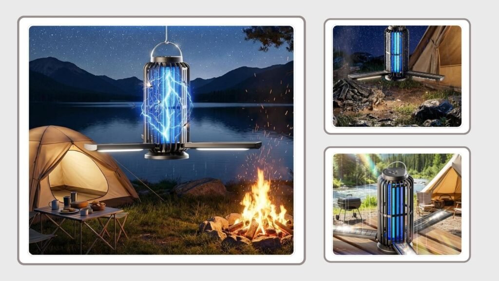 TYPEC Solar Bug Zapper with USB-C Charging