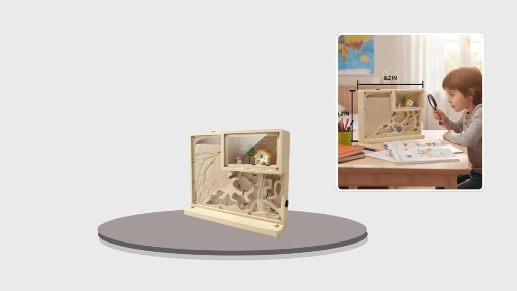 Sand Ant Farm Castle with Nutrient Sand