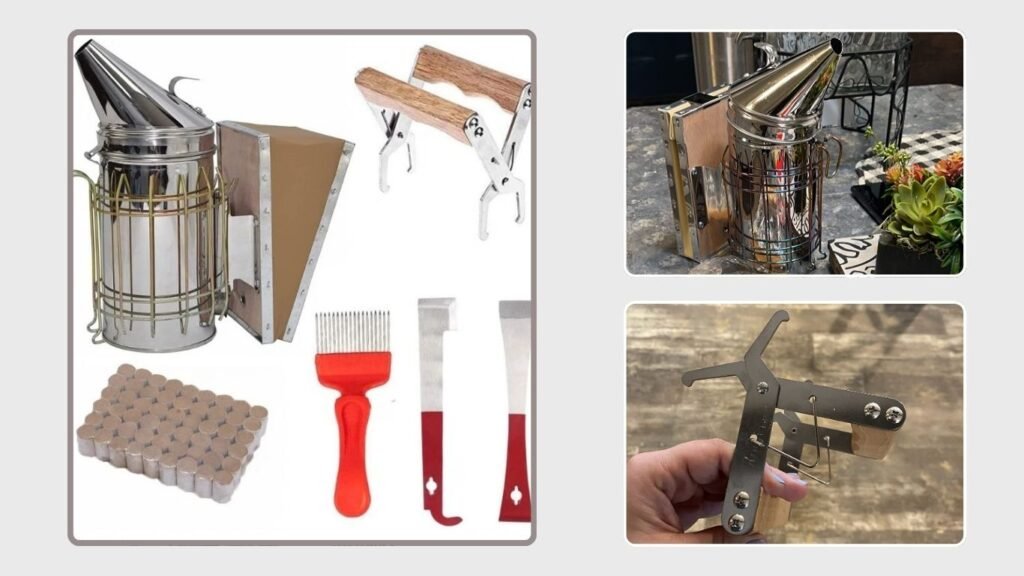 HONEY LAKE Bee Hive Tool Kit with Smoker