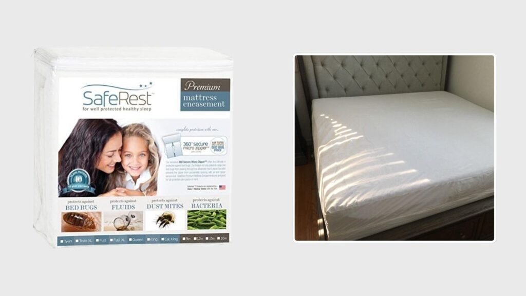 SafeRest Premium Zippered Mattress Encasement