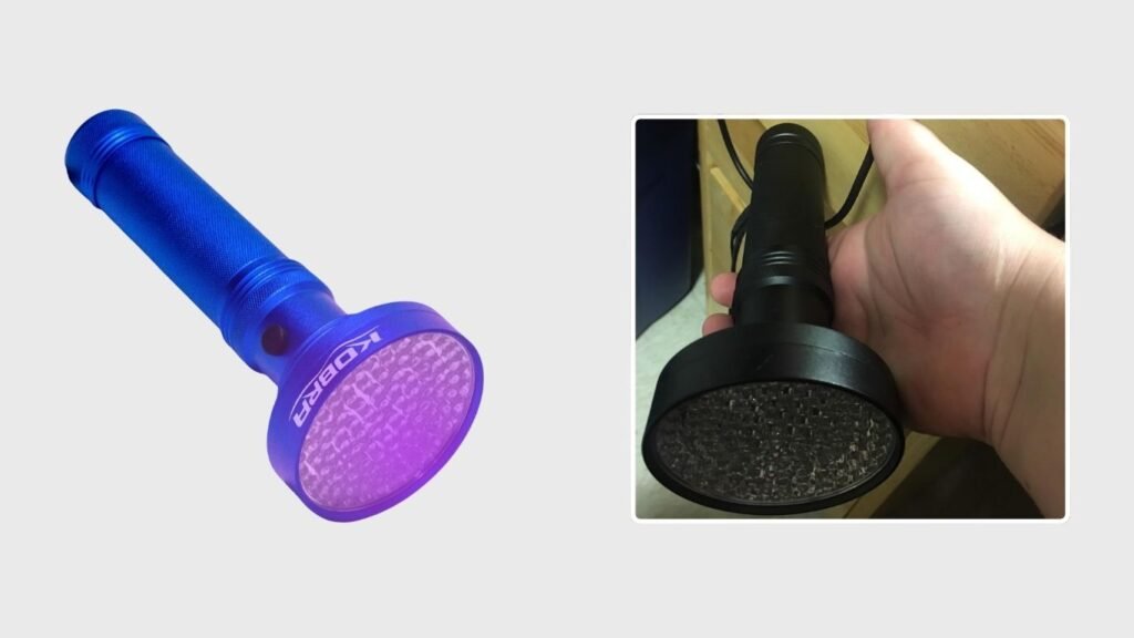 Kobra Blacklight UV Inspection Flashlight