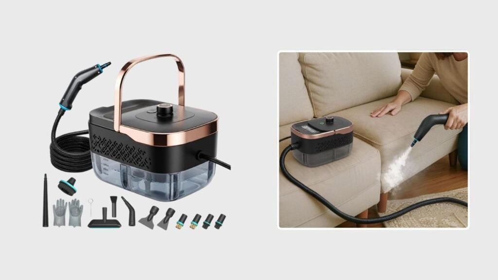 Portable Handheld Steam Cleaner with Accessories