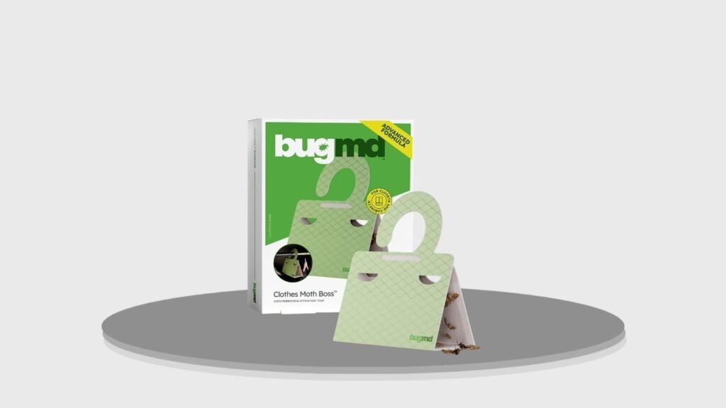 Clothes Moth Pheromone Attractor Traps for Cabinets & Wardrobes