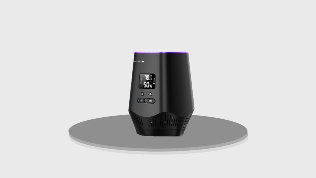Fooxem Indoor Bug Zapper with Temperature & Humidity Display