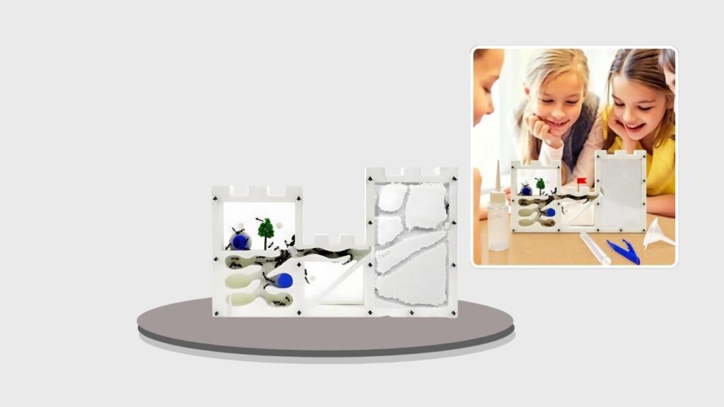 EXBEPE Large Sand Ant Farm Castle