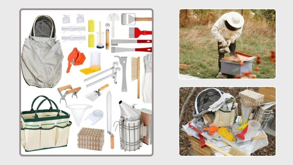 Complete Beekeeping Supplies and Equipment Kit