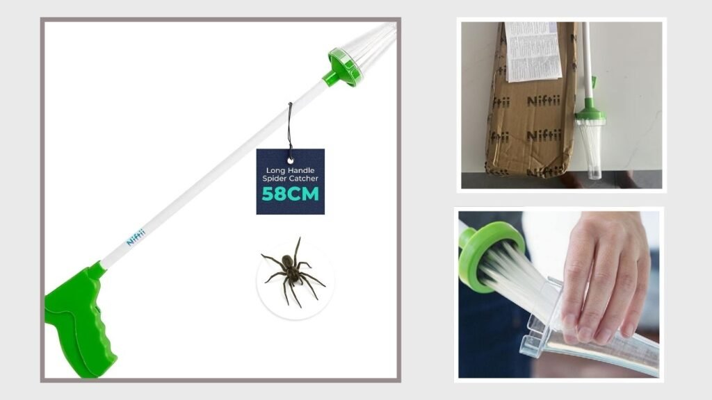 NIFTII Spider Catcher with Extra-Long Handle