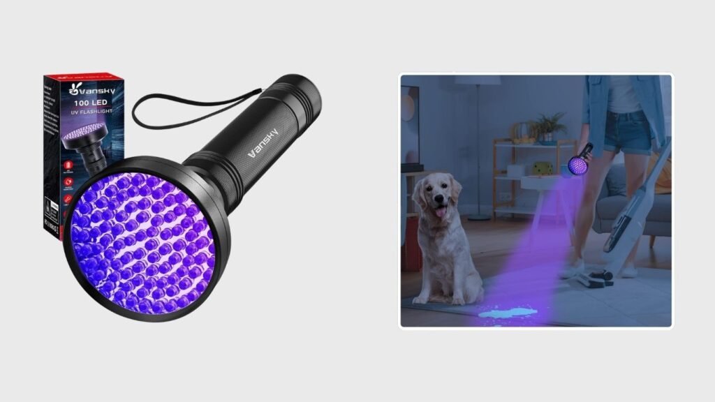 Vansky UV Blacklight Flashlight
