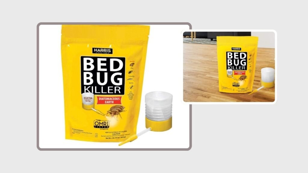 Harris Diatomaceous Earth Bed Bug Killer