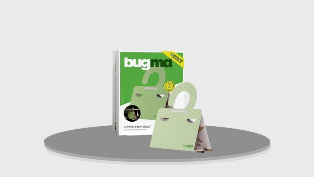 Clothes Moth Pheromone Attractor Traps for Wardrobes