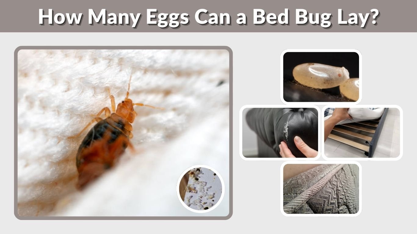 How Many Eggs Can a Bed Bug Lay? Life Cycle & Facts