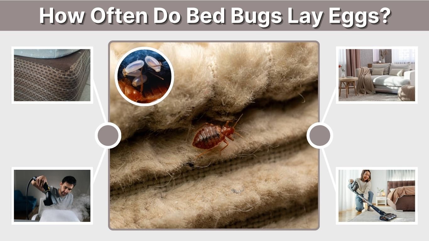 How Often Do Bed Bugs Lay Eggs? Number & Locations