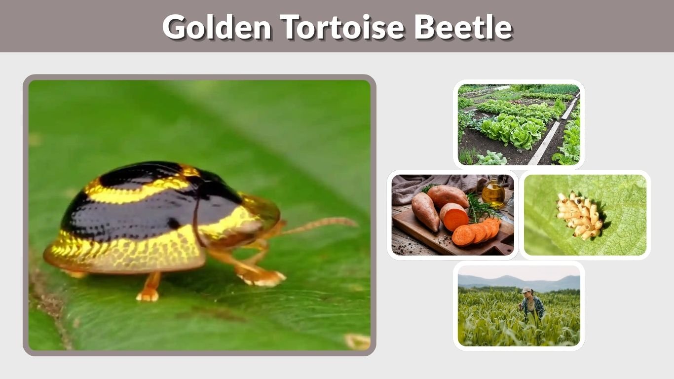 Golden Tortoise Beetle: Identification, Diet & Life Cycle