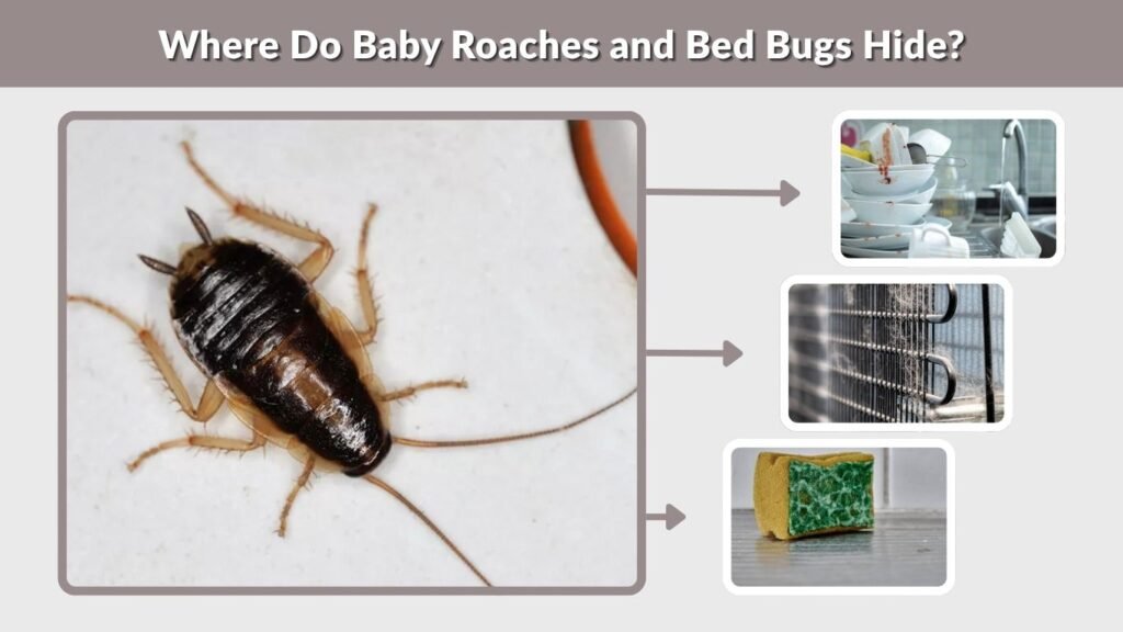 Where Do Baby Roaches and Bed Bugs Hide?