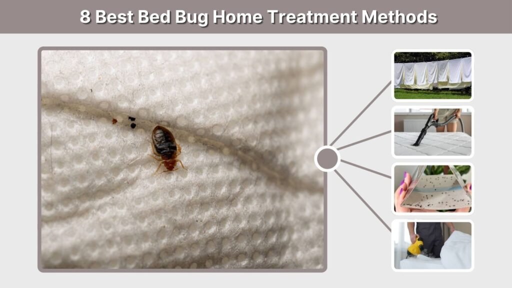 8 Best Bed Bug Home Treatment Methods