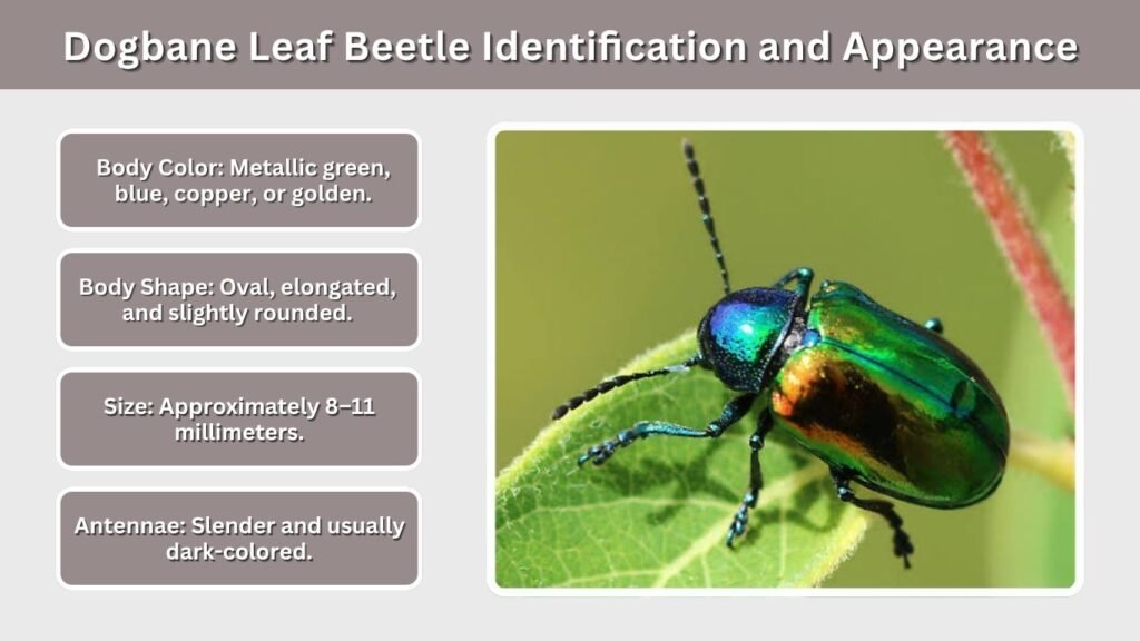 Dogbane Leaf Beetle Identification and Appearance