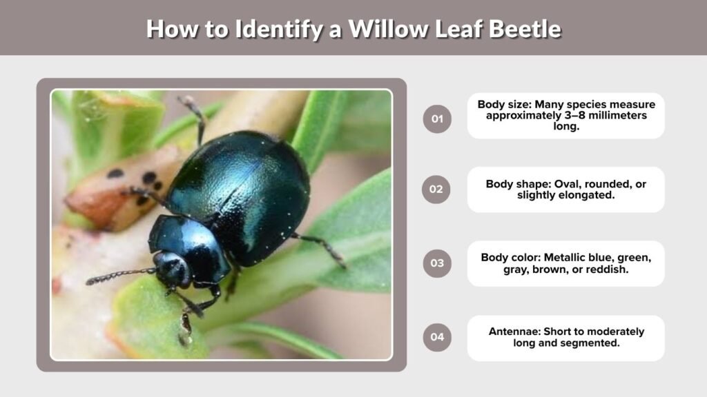 How to Identify a Willow Leaf Beetle