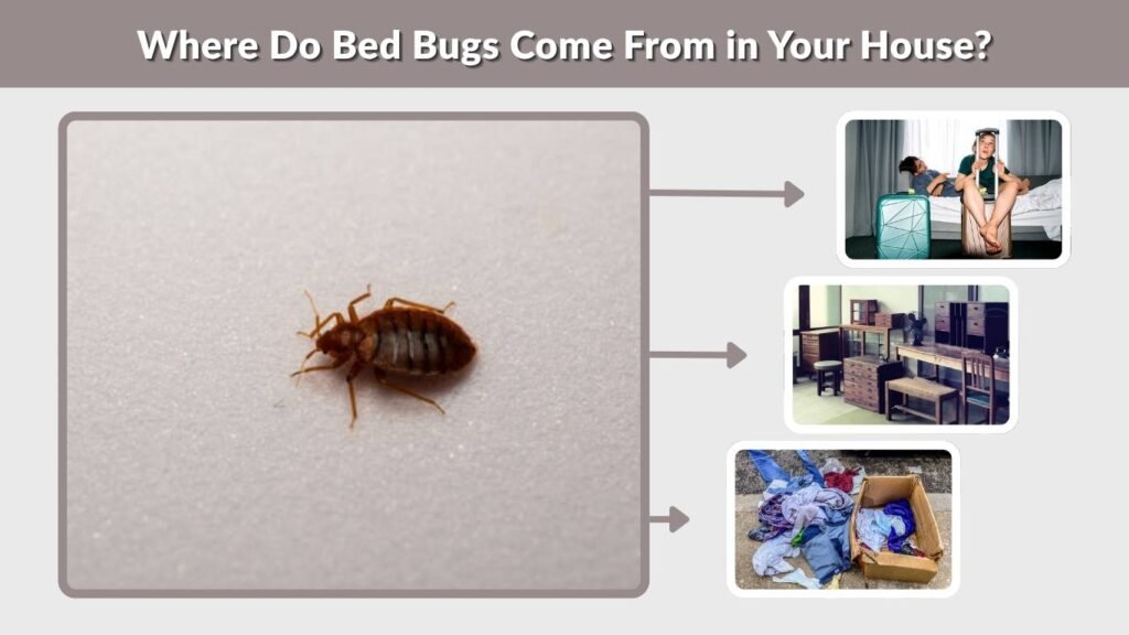 Where Do Bed Bugs Come From in Your House?